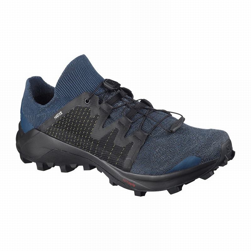 SALOMON CROSS W /PRO Philippines - Women's Trail Running Shoes - Navy/Black | 410539-MWB